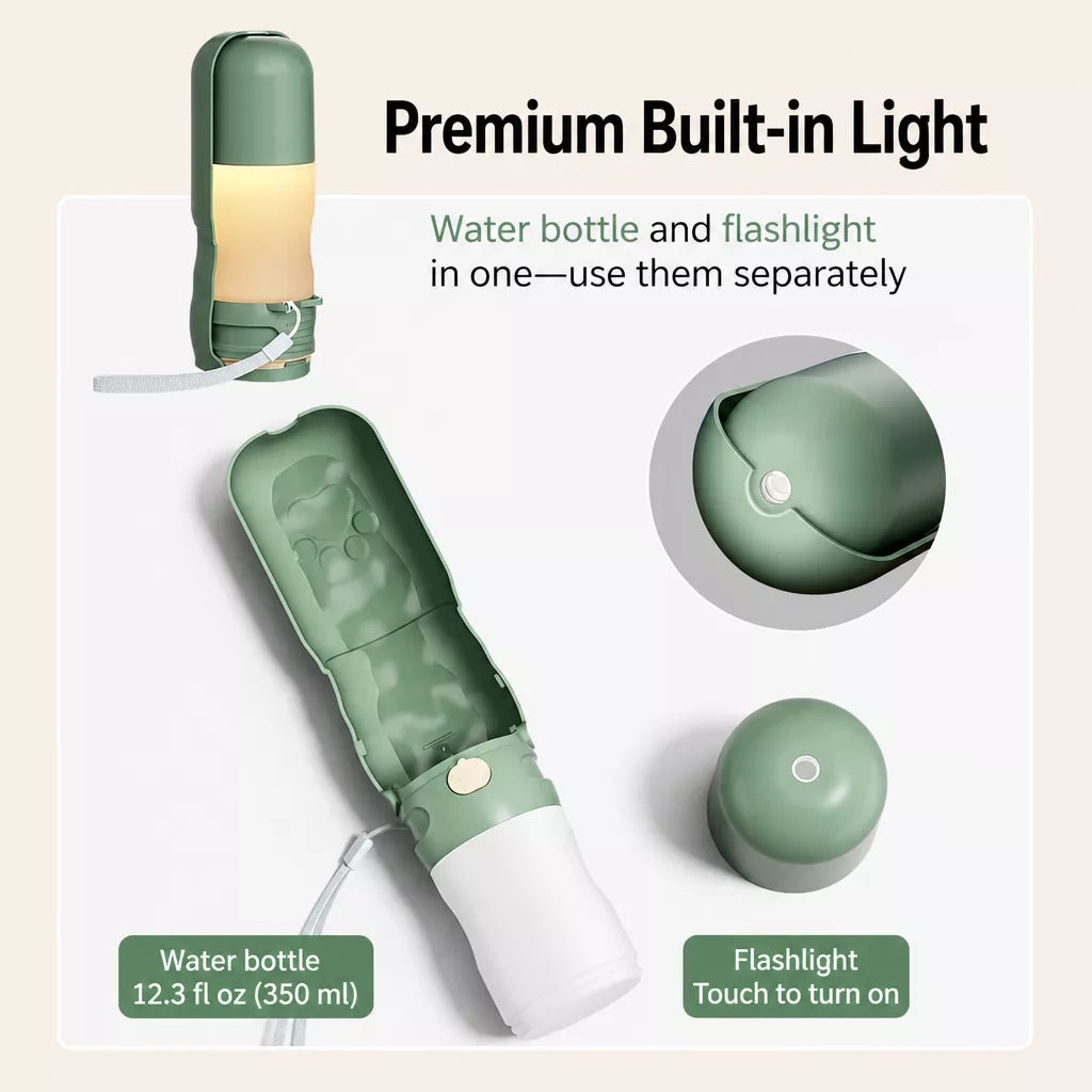 Portable Foldable Pet Water Bottle for Dogs & Cats