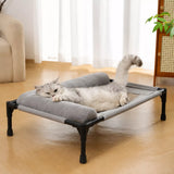 Elevated Pet Cot with Removable, Washable Cover