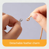 Wobble Cat Toy with Feather Accessory
