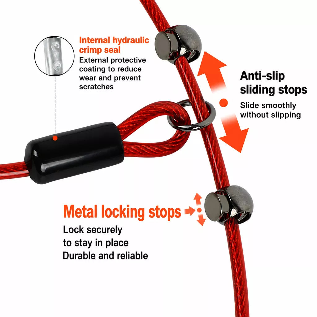 Steel Wire Dog Training Leash