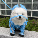 Four-Leg Waterproof Raincoat for Small Dogs