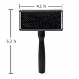 Pet Grooming Pin Brush for Long-Haired Cats and Dogs