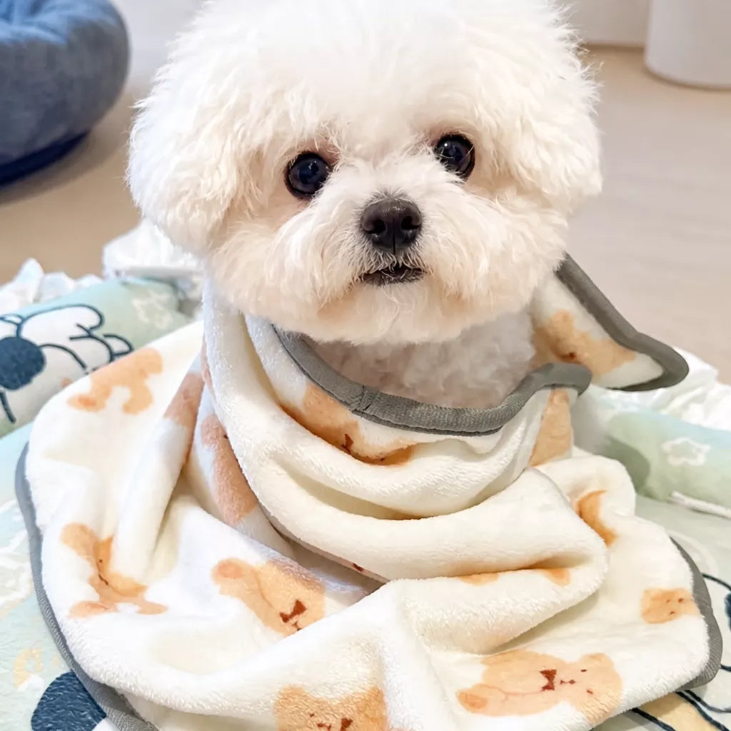 Fleece Pet Blanket for Dogs and Cats