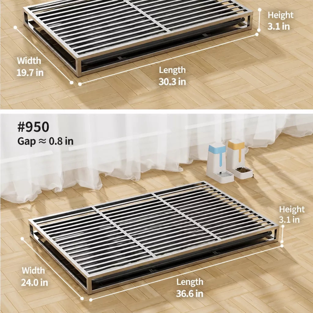 Stainless Steel Dog Potty Tray