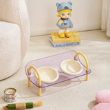 Pet Slow Feeder Bowl with Wide Opening
