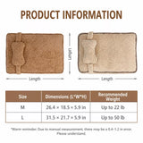 Plush Washable Pet Bed Mat