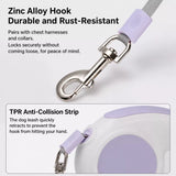 Retractable Dog Leash with Waste Bag Dispenser
