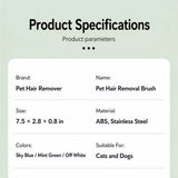 Self-Cleaning Deshedding Comb for Cats & Dogs
