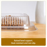 Disposable Cat Bowls for Food and Water, Single-Use Feeding Dishes