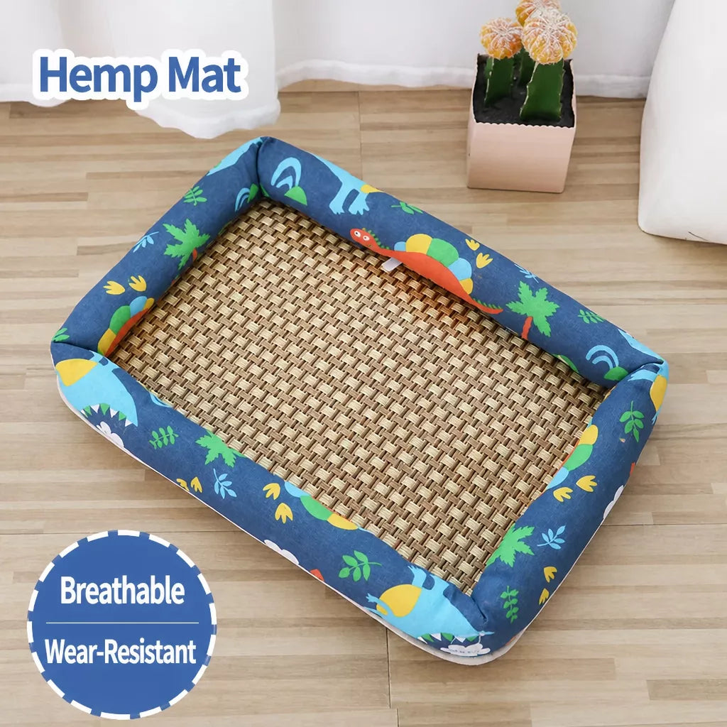 Summer Pet Bed Mat for Dogs and Cats