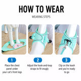 Nylon Dog & Cat Harness and Leash for Everyday Walks