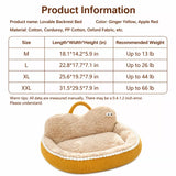 Semi-Enclosed Cat & Dog Bed with Removable, Washable Design