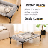Elevated Pet Cot with Removable, Washable Cover