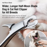 Stainless Steel Nail Clippers for Cats and Medium to Large Dogs