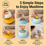 Interactive Treat-Dispensing Enrichment Toy for Dogs and Cats