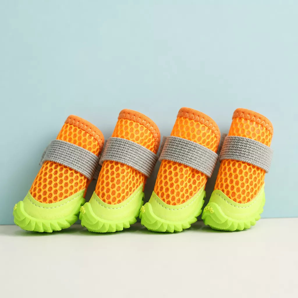 Breathable Mesh Dog Shoes with Soft Soles for Small Dogs