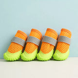Breathable Mesh Dog Shoes with Soft Soles for Small Dogs