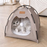 Foldable Indoor Cat Tent Bed
