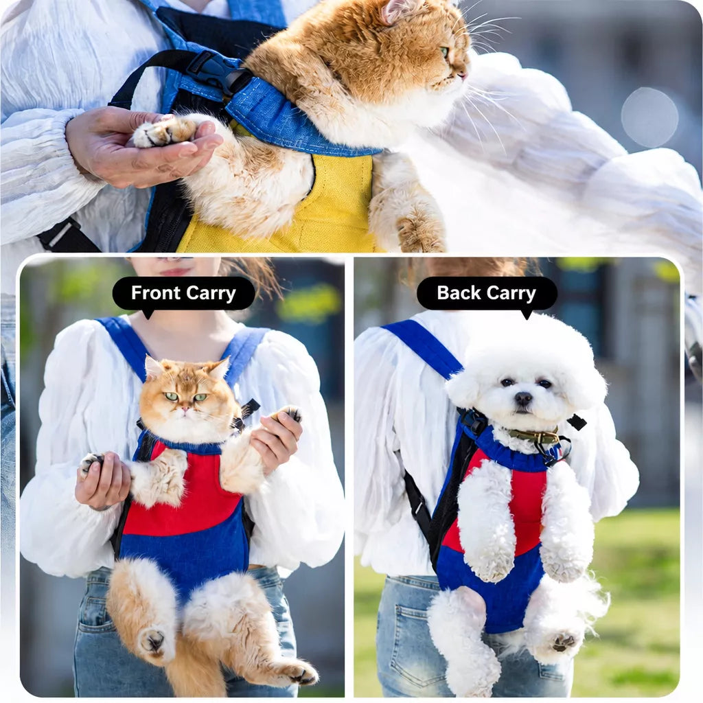 Front Carrier Backpack for Small Dogs and Cats