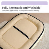 All-Season Washable Pet Bed for Small Dogs & Cats