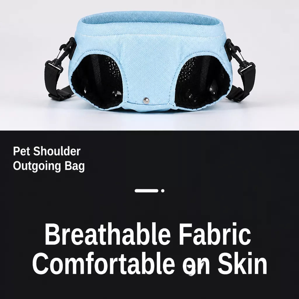 Front-Carry Pet Carrier Backpack for Small Dogs and Cats
