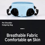Front-Carry Pet Carrier Backpack for Small Dogs and Cats