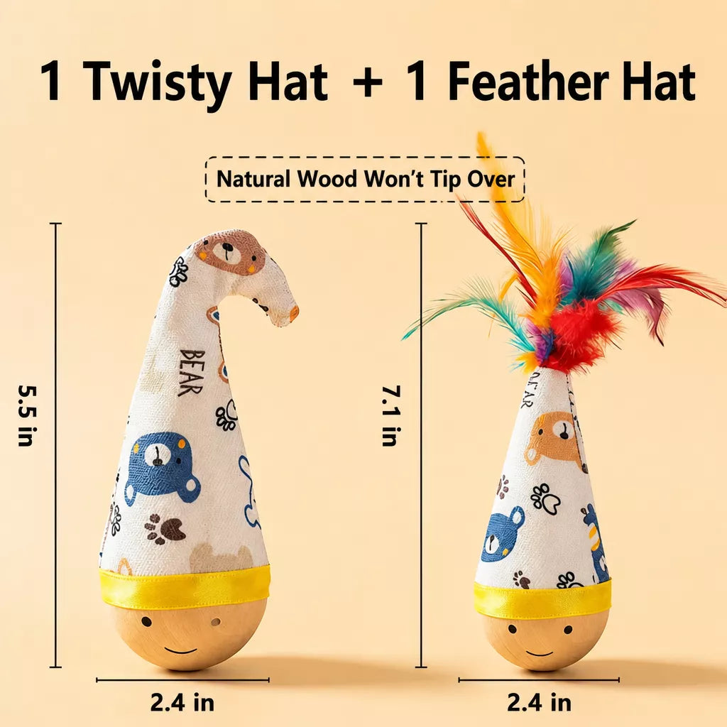 Interactive Wobble Toy for Dogs and Cats