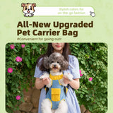 Front-Carrying Pet Backpack Carrier for Small Dogs & Cats