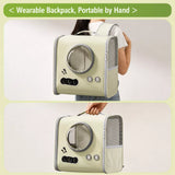 Breathable Pet Carrier Backpack for Cats and Small Dogs