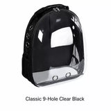 Cat Backpack Carrier with Panoramic Window and Side Vents