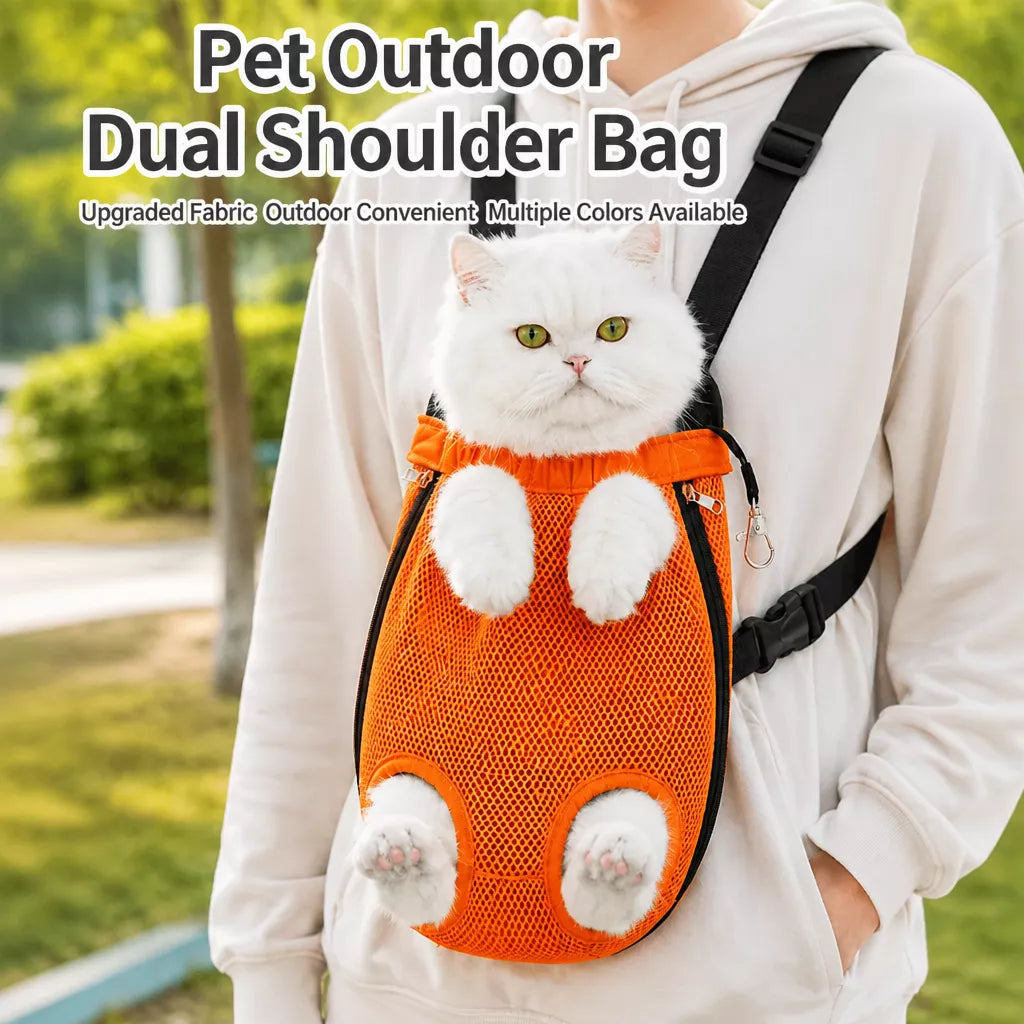 Breathable Mesh Pet Carrier Backpack