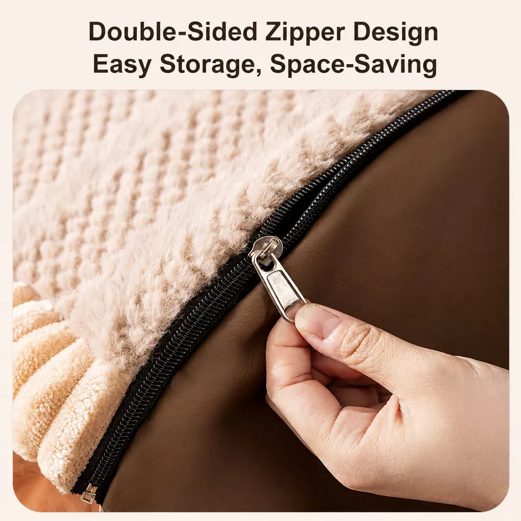 Covered Dog Bed