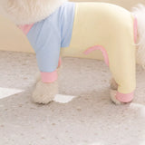 Lightweight Polyester Four-Leg Dog Summer Jumpsuit