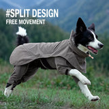Four-Leg Rain Jacket for Medium to Large Dogs