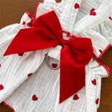 Lightweight Cotton Pet Dress for Small Dogs and Cats
