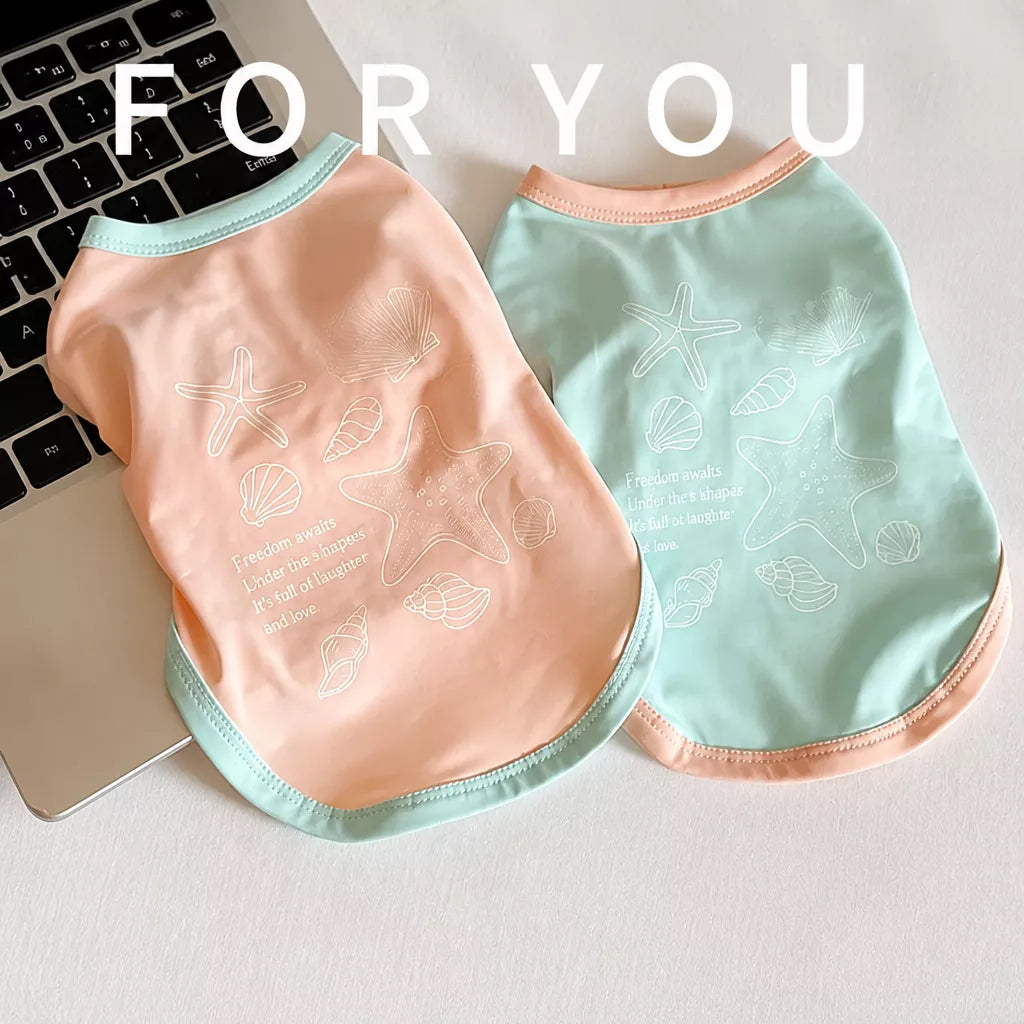Cotton Tank Top for Small to Medium Dogs