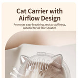 Plastic Recovery Cone for Cats During Grooming and Care
