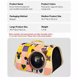 Capsule Pet Carrier Backpack for Cats and Small Dogs Up to 16 lb