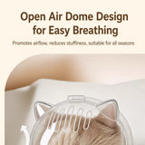 Clear Plastic Pet Recovery Cone for Cats