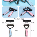 Undercoat Deshedding Comb for Dogs and Cats