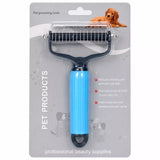 Pet Detangling and Deshedding Comb for Dogs and Cats