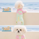 Lightweight Polyester Four-Leg Dog Summer Jumpsuit