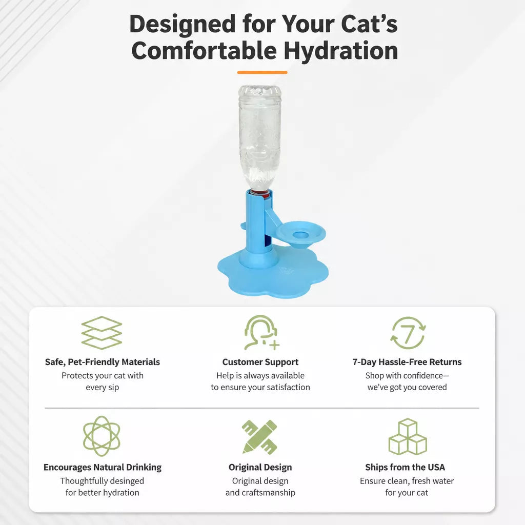 Adjustable Height Pet Water Dispenser