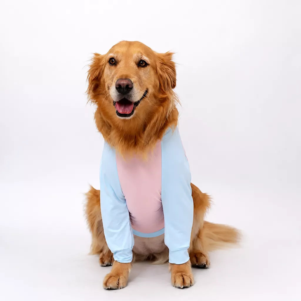Lightweight Summer Dog Shirt for Medium to Large Breeds