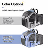 Large Breathable Pet Carrier Backpack for Dogs and Cats