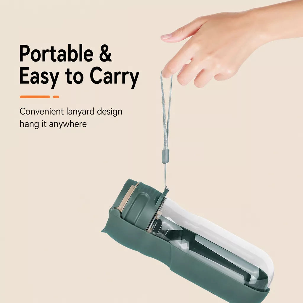 Portable Foldable Pet Water Bottle for Dogs & Cats