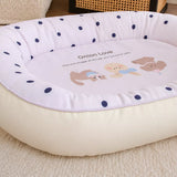 All-Season Washable Pet Bed for Small Dogs & Cats