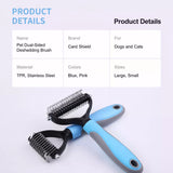 Cat Grooming Comb for Long Hair, Knots and Loose Fur