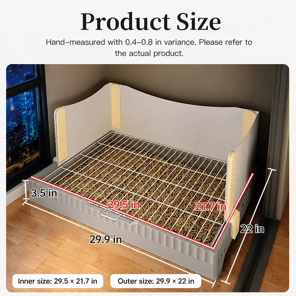 Dog Potty Tray for Puppies and Adult Dogs