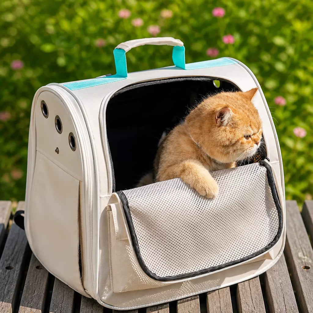 Breathable Cat & Small Pet Carrier Backpack